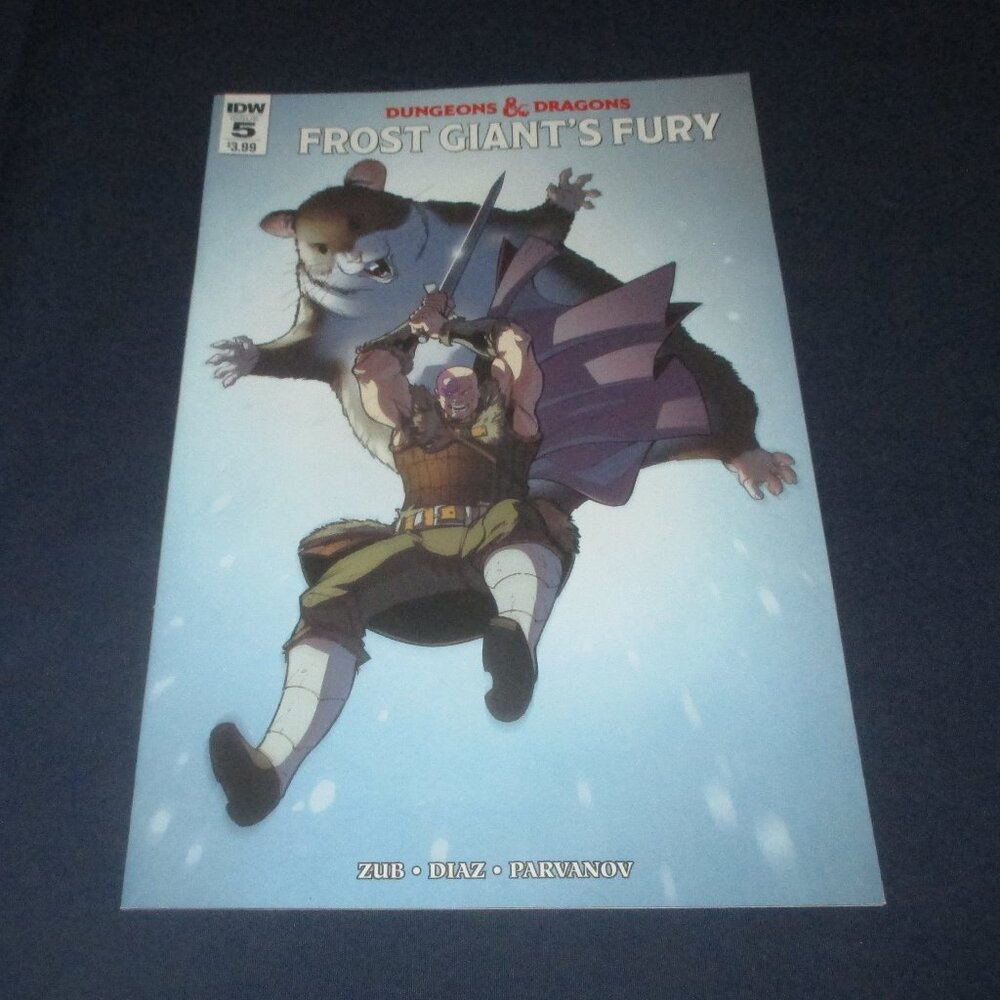 Dungeons and Dragons Frost Giant's Fury #5 (IDW Comics, 2016)